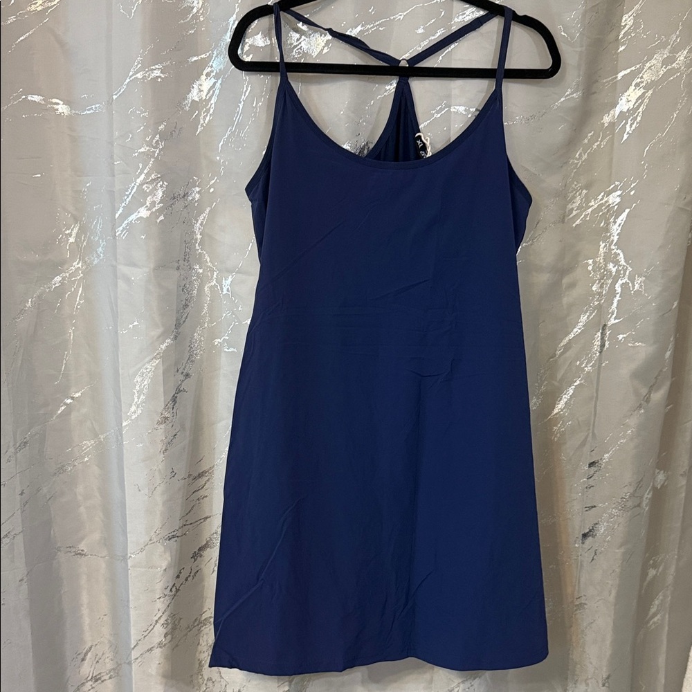 Blue Sleeveless Dress